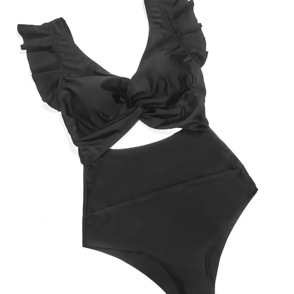 Black One Piece Swimsuit